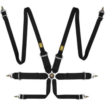 Picture of OMP First 3/2 Racing Harness Black