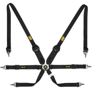 Picture of OMP Safety Harness One 2In Convertible Black Pull Up Conv Pull Down - (Fia 8853-2016)