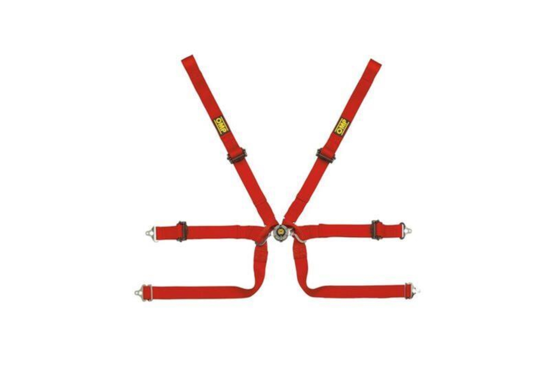 Picture of OMP Safety Harness Tecnica 2In Formula Red (Fia 8853-2016)