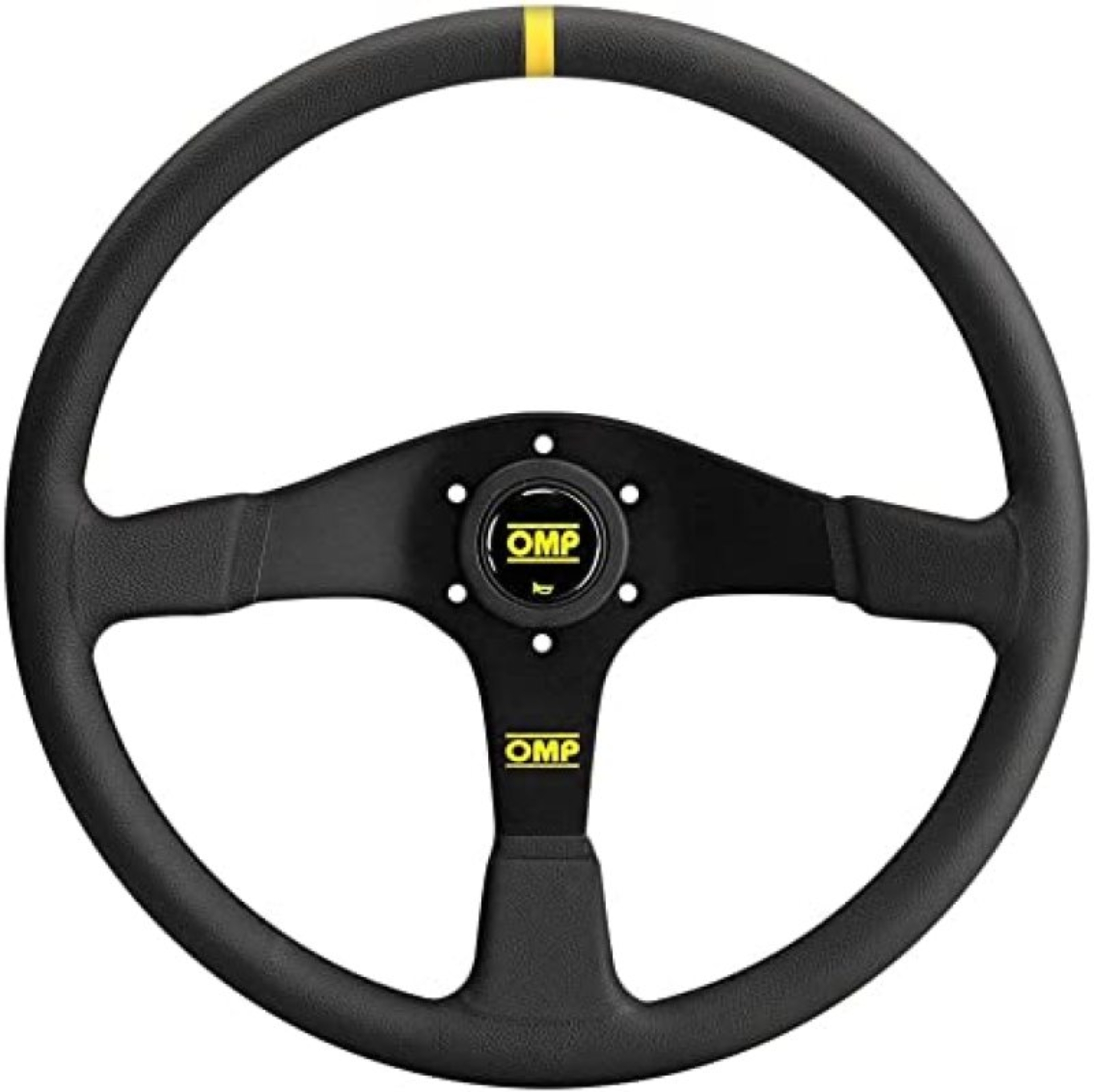 Picture of OMP Velocita 380 Flat 380mm - Small Suede (Black)
