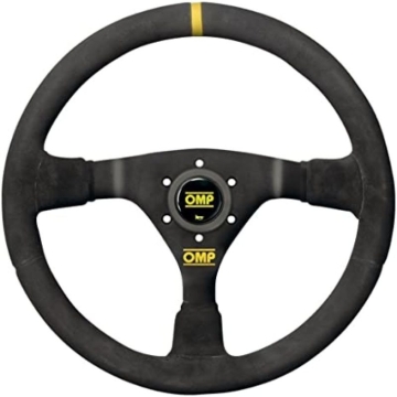 Picture of OMP WRC Steering Wheel - Large Leather (Black)