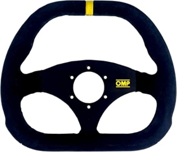 Picture of OMP Steering Wheel Kubic Black/Black
