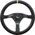 Picture of OMP Velocita Superleggero Suede Leather 350mm Diameter Steering Wheel Black