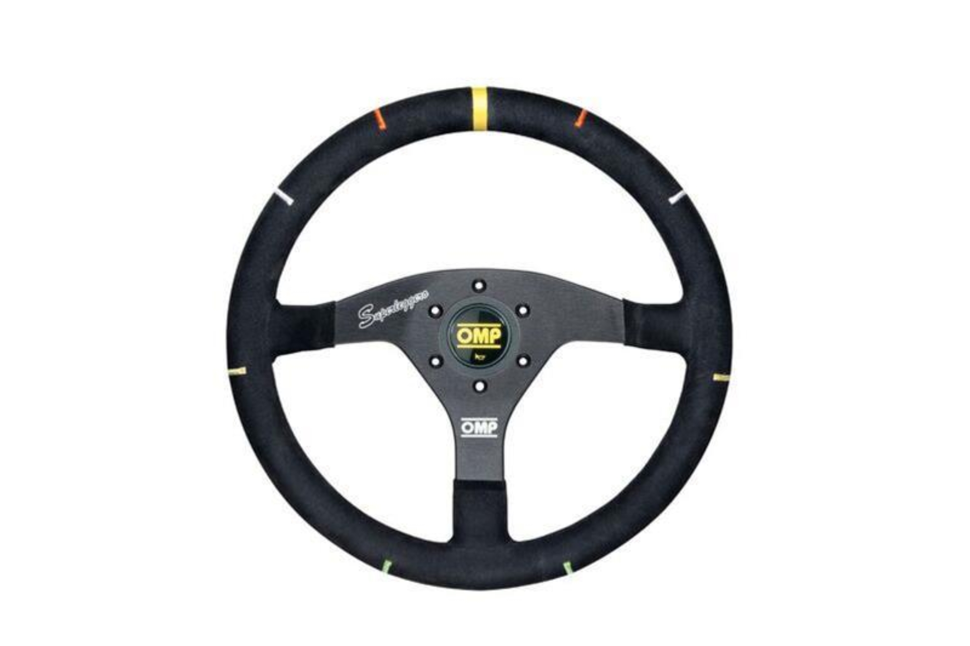 Picture of OMP Recce Series Steering Wheel 350 mm - Black/White