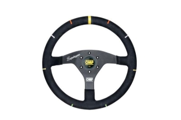 Picture of OMP Recce Series Steering Wheel 350 mm - Black/White
