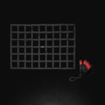 Picture of OMP Nylon Window Net Black Cm75