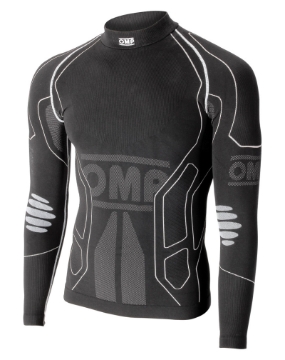 Picture of OMP KS Winter Shirt Black - Size 8-10 Years (For Children)