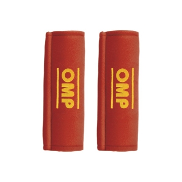 Picture of OMP Belt Pads (Pair) - Red Safety Harness Pads 2 in.