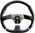 Picture of OMP Cromo Steering Wheel w/ 3 Steel Spokes Supplied