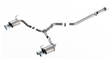 Picture of Borla 2022 Subaru WRX 2.4L Turbo AT/MT AWD S-Type Catback Exhaust Polished Tips