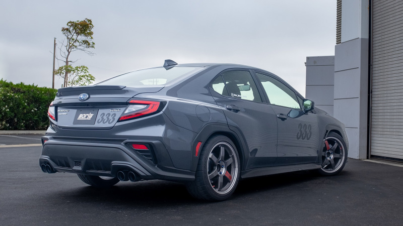 Picture of Borla 2022 Subaru WRX 2.4L Turbo AT/MT AWD S-Type Catback Exhaust CB Tips