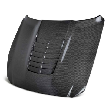 Picture of Anderson Composites 15-20 Ford Mustang Shelby GT350/GT350R Type GT5 Double Sided Carbon Fiber Hood