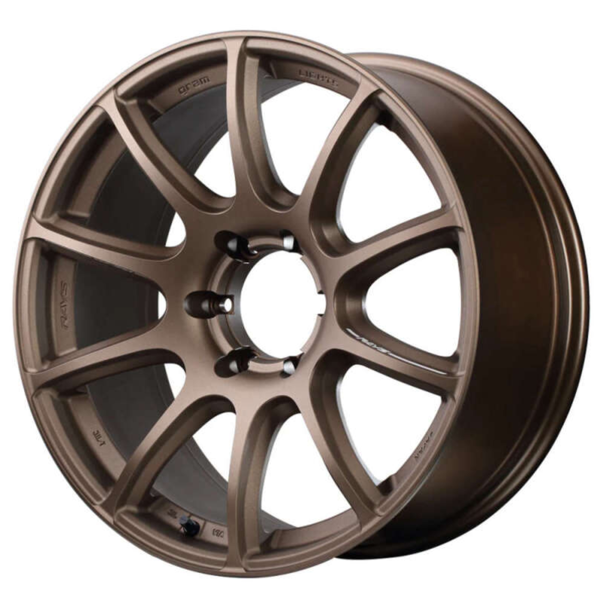 Picture of Gram Lights 57TransX Overseas Model 18x9 +00 5x127 Dark Bronze / Machining