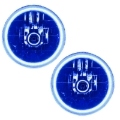 Picture of Oracle Lighting 97-06 Jeep Wrangler TJ Pre-Assembled LED Halo Headlights