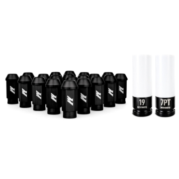 Picture of Mishimoto Aluminum Locking Lug Nuts M12x1.25 20pc Set Black