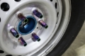 Picture of Mishimoto Aluminum Locking Lug Nuts M12x1.5 27pc Set Neo Chrome