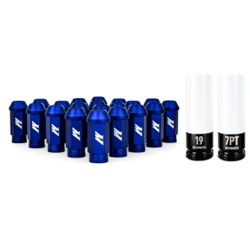 Picture of Mishimoto Aluminum Locking Lug Nuts M12x1.25 20pc Set Blue