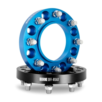 Picture of Borne Off-Road Wheel Spacers 8X165.1 121.3 45 M14 Blu