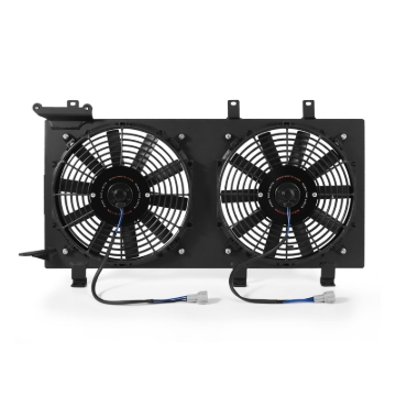 Picture of Mishimoto 01-07 Subaru WRX/STI PNP Aluminum Fan Shroud Black