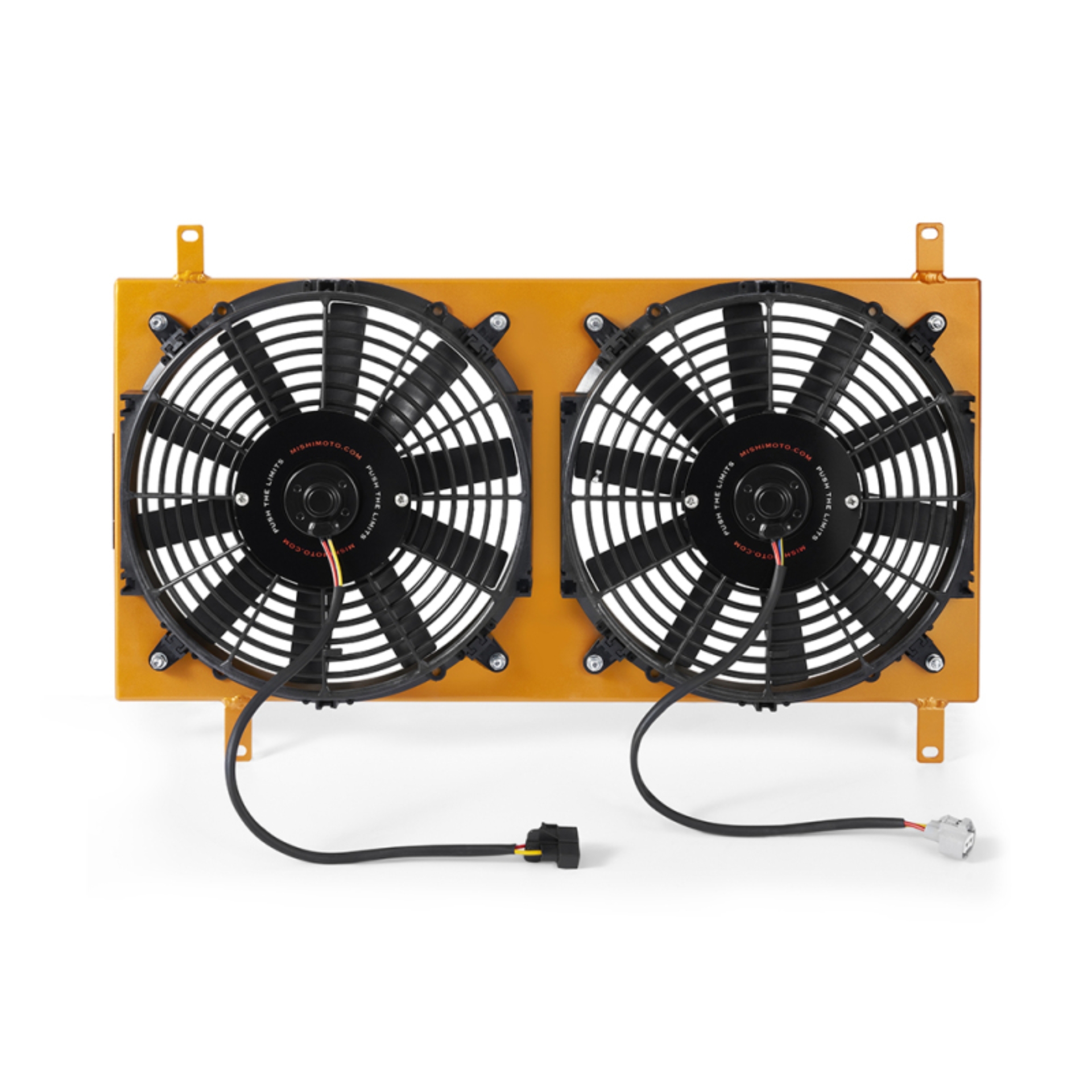Picture of Mishimoto 90-97 Mazda Miata Aluminum Fan Shroud Gold