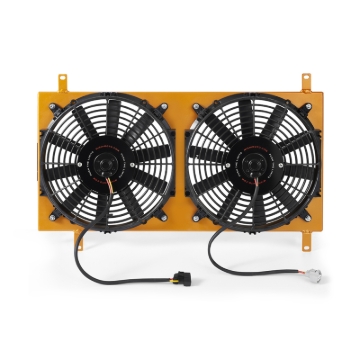 Picture of Mishimoto 90-97 Mazda Miata Aluminum Fan Shroud Gold