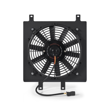 Picture of Mishimoto 92-00 Honda Civic Aluminum Fan Shroud Black
