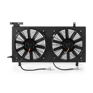 Picture of Mishimoto 08+ Subaru WRX/STI PNP Aluminum Fan Shroud Black