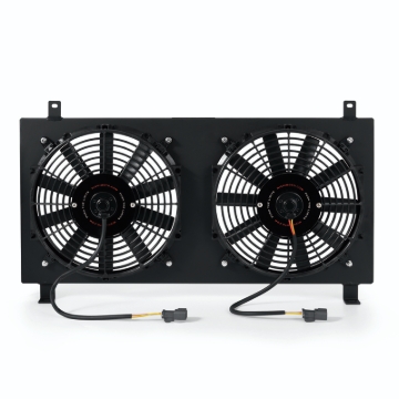 Picture of Mishimoto 02-06 Acura RSX Aluminum Fan Shroud Black