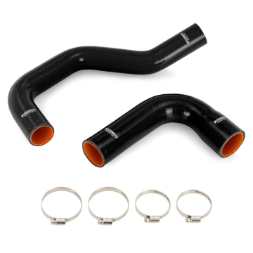 Picture of Mishimoto 1991-1993 Dodge 5.9L Cummins Silicone Coolant Hose Kit Black