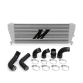 Picture of Mishimoto Ford Ranger 3.2L Diesel Intercooler Kit 2011+ Silver w/ Wrinkle Black Pipes
