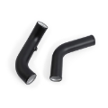 Picture of Mishimoto Ford Ranger 3.2L Diesel Intercooler Kit 2011+ Silver w/ Wrinkle Black Pipes