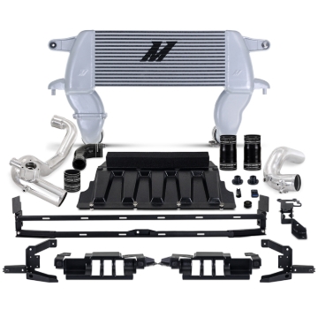 Picture of Mishimoto 21+ Bronco 2.3L High Mount INT Kit SL Core P Pipes