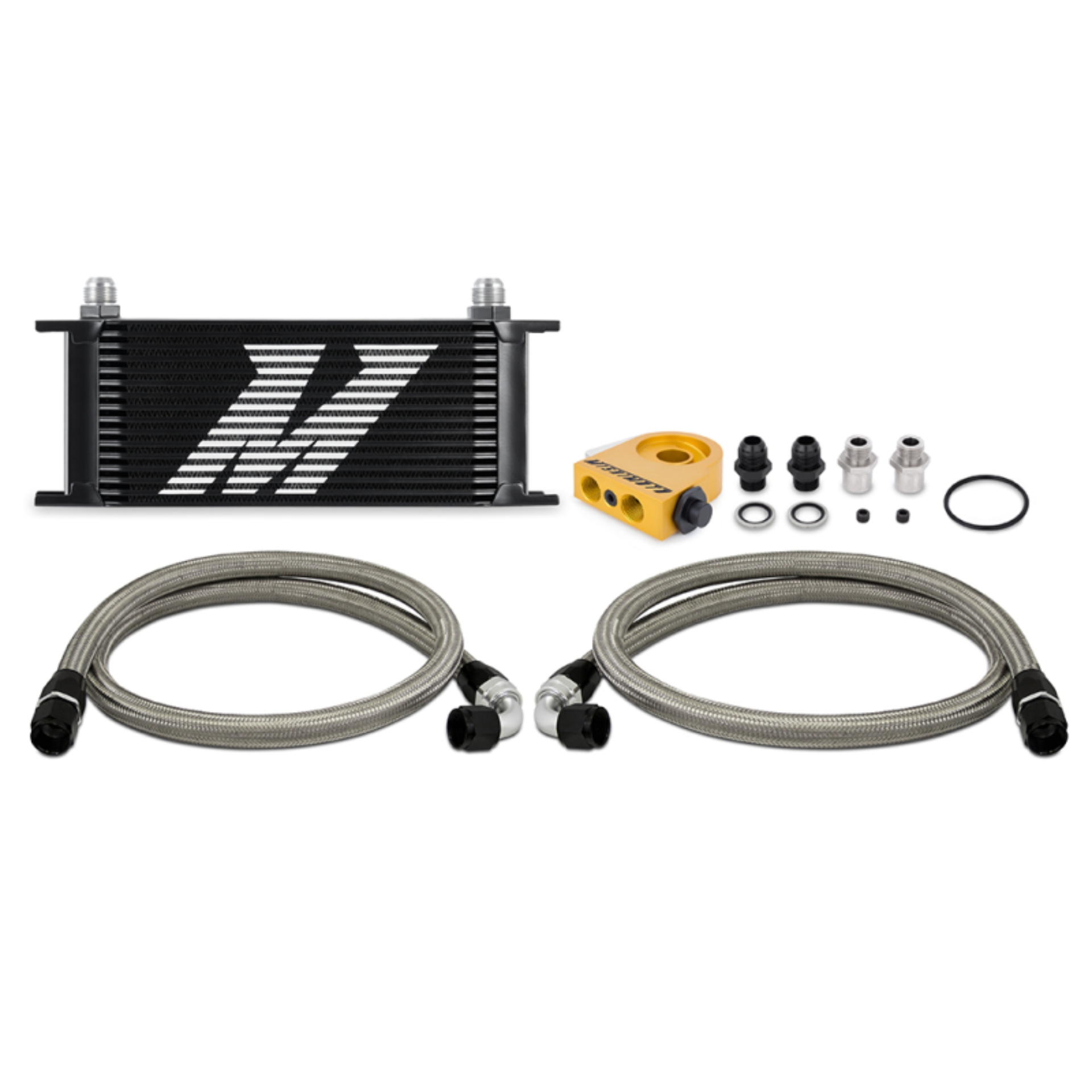 Picture of Mishimoto MM Oil Cooler-Kits-Tstat - MMOC-U16TBK