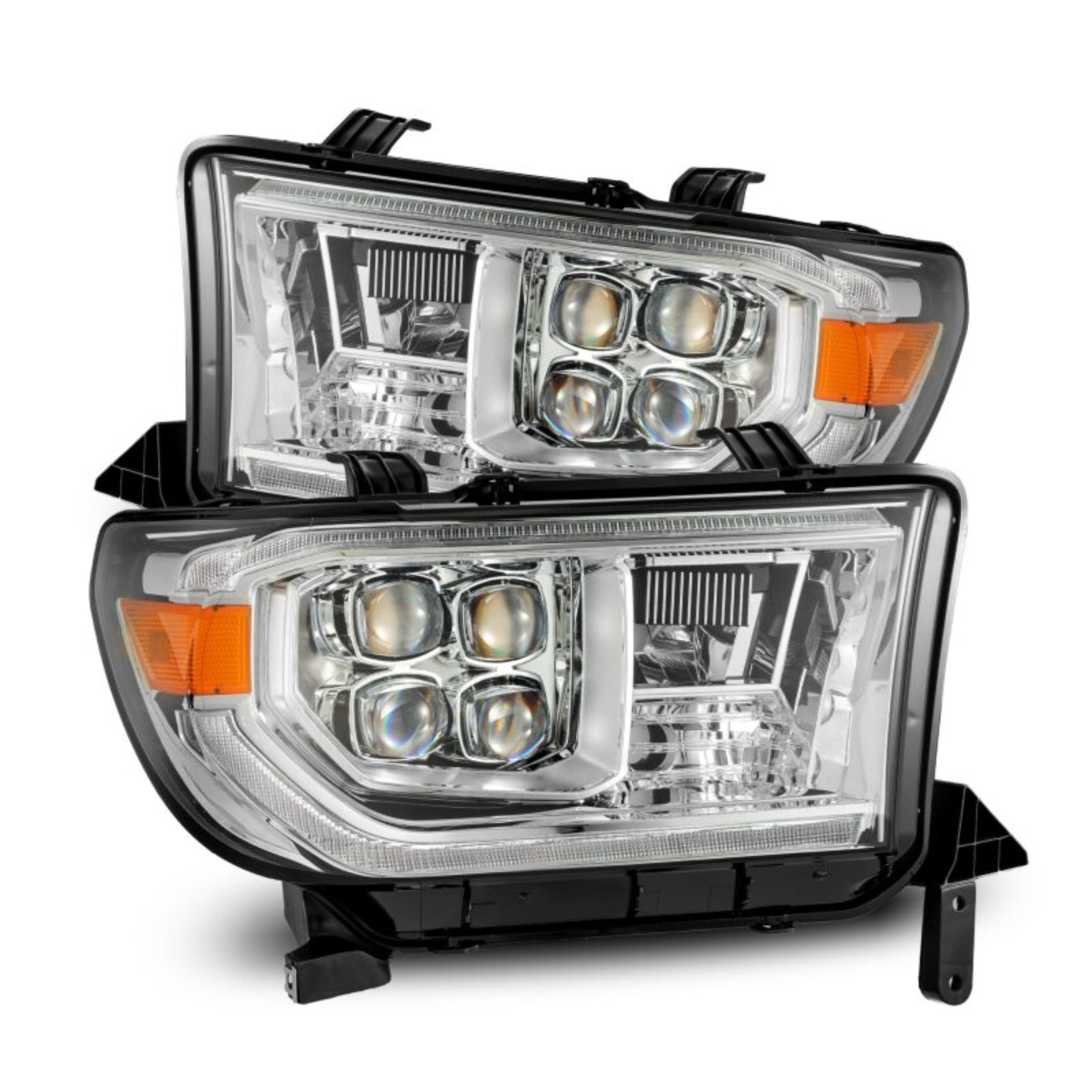 Picture of AlphaRex 07-13 Toyota Tundra / 08-17 Sequoia NOVA LED Proj HL Chrome w/Actv Light Seq. Sig + DRL