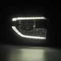 Picture of AlphaRex 14-21 Toyota Tundra NOVA LED Proj HL Chrome w/Actv Light & Seq. Sig + Switchback DRL