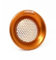 Picture of Torque Solution Billet Turbo Velocity Stack Shield For 4in Inlet - Orange