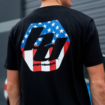 Picture of Baja Designs Freedom Mens T-Shirt Universal - Small Black