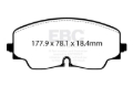 Picture of EBC Redstuff Brake Pad Sets - DP32448C