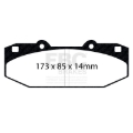 Picture of EBC Bluestuff Brake Pad Sets - DP5076NDX