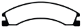 Picture of EBC Extra Duty Brake Pad Sets - ED93006