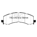 Picture of EBC Extra Duty Brake Pad Sets - ED93141