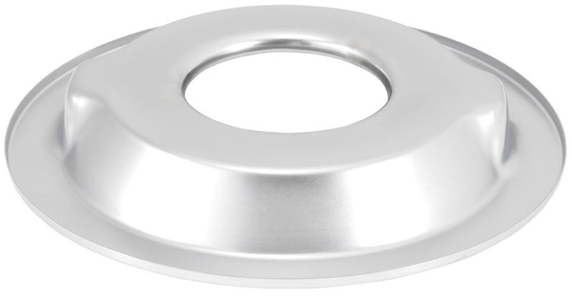 Picture of K&N Metal Base Plate 14in OD 5-1/8in Flange Chrome Finish