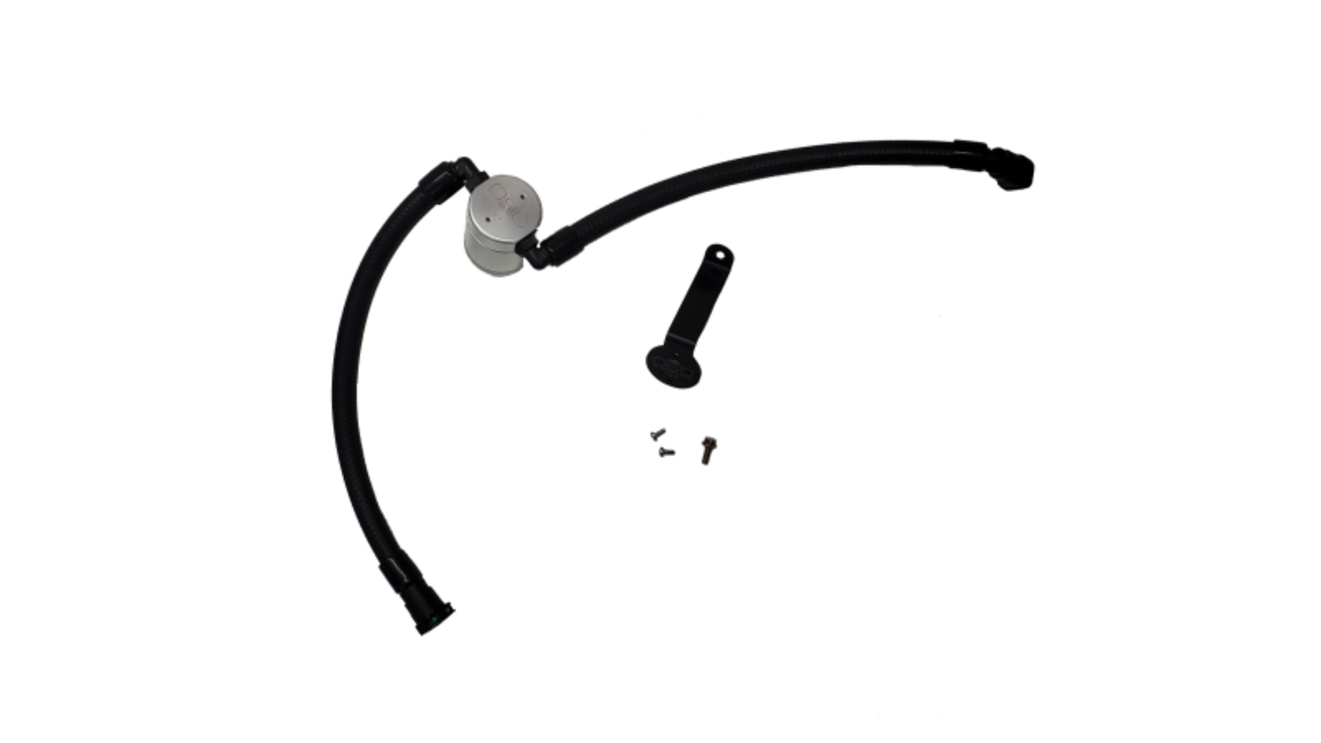Picture of J&L 20-23 Buick Encore GX / Chevrolet Trailblazer Driver Side Oil Separator 3.0 - Clear Anodized