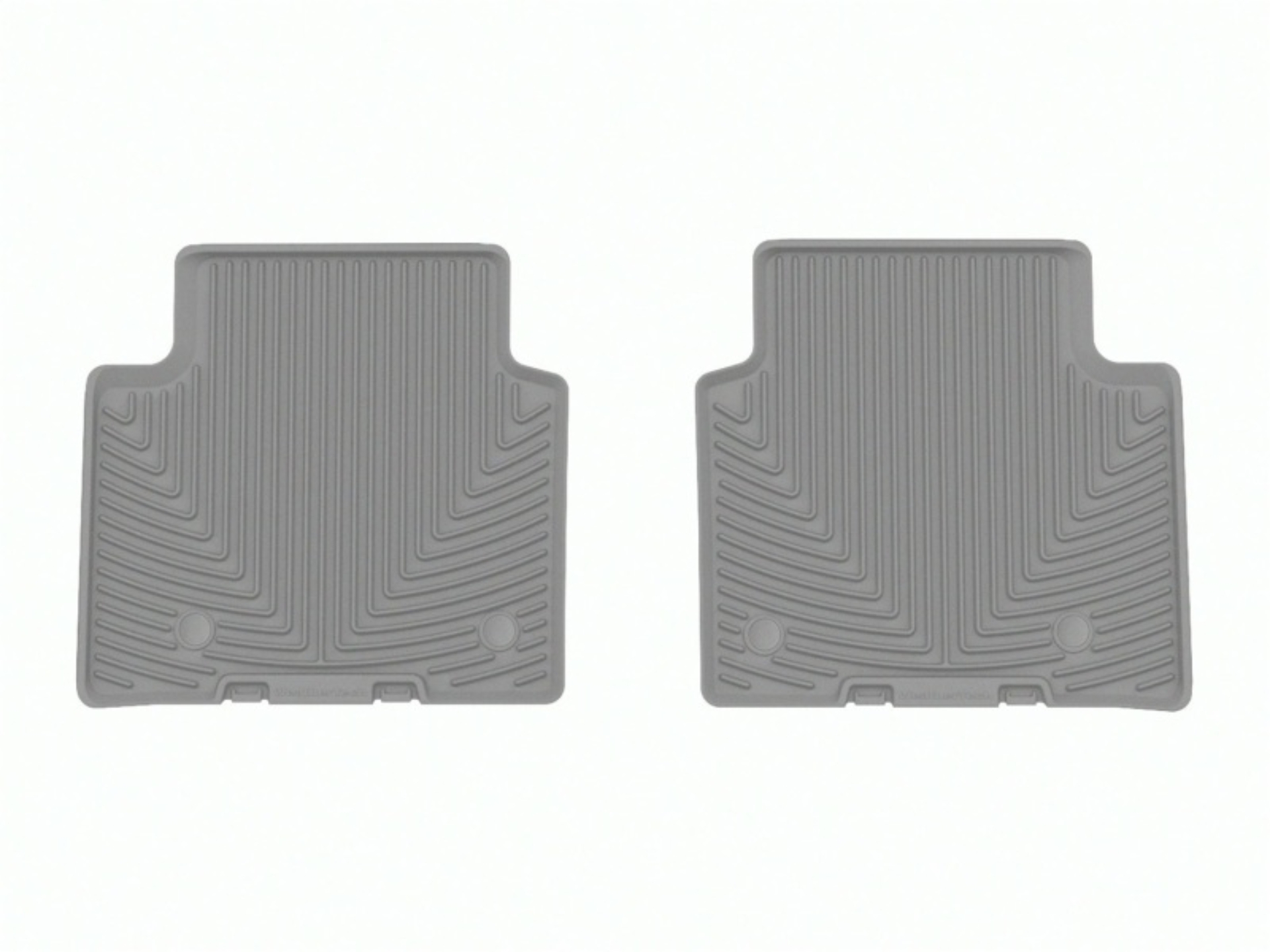 Picture of WeatherTech WT Rubber Mats-Rear-Grey Floor Mats - W615GR