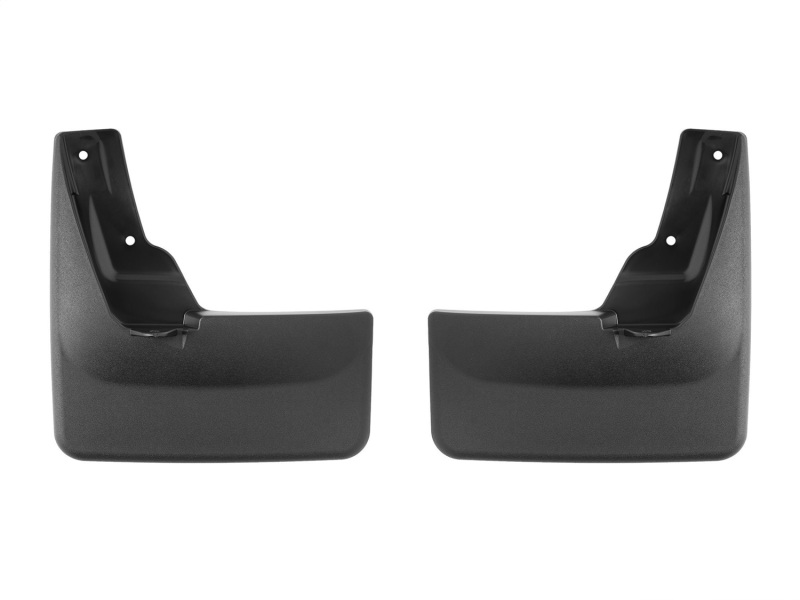 Picture of WeatherTech 22-23 Toyota Tundra CrewMax/Double Cab Front No Drill MudFlaps - Black