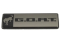 Picture of Ford Racing Bronco/Bronco Sport G.O.A.T. Badge - Black/Black