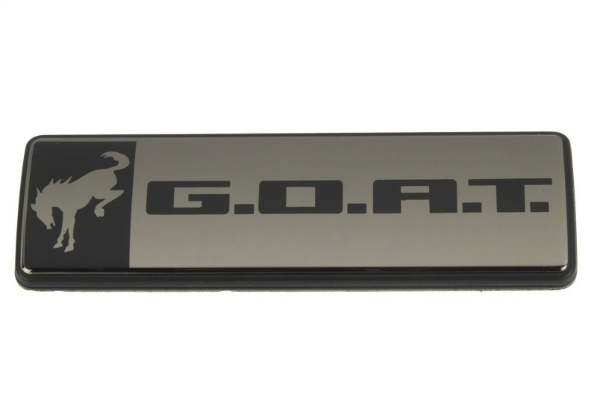 Picture of Ford Racing Bronco/Bronco Sport G.O.A.T. Badge - Black/Black