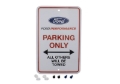 Picture of Ford Racing Ford Performance Parking Only Sign