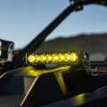 Picture of Baja Designs Polaris Pro-R S8 10in Hood Mount Kit - Amber