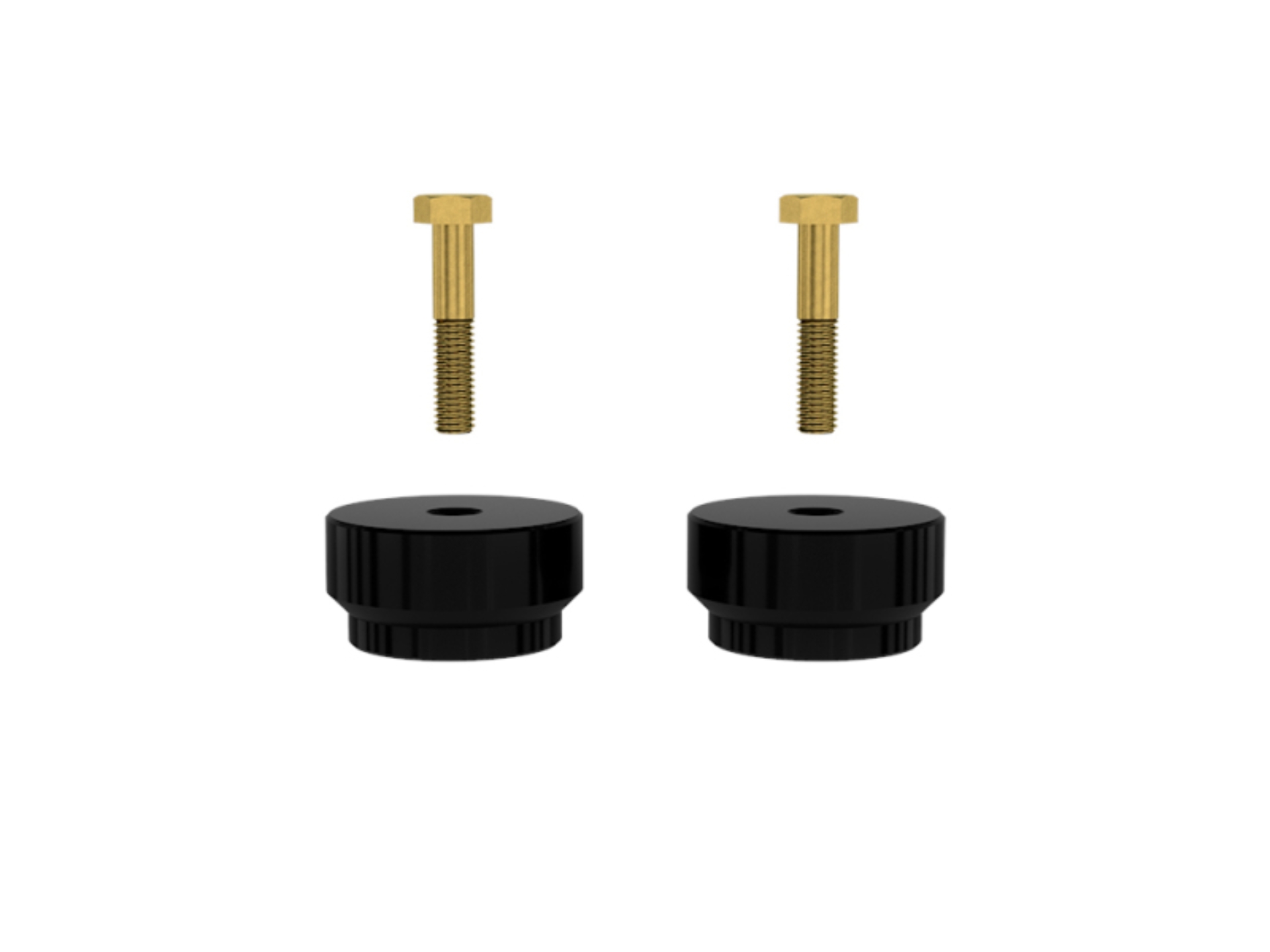 Picture of ICON 05-22 Ford Super Duty 1in Front Bump Stop Spacer Kit